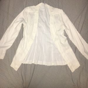 White Just Fab Blazer - size small