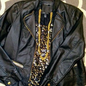 Fabulous gold and black tank/shell
