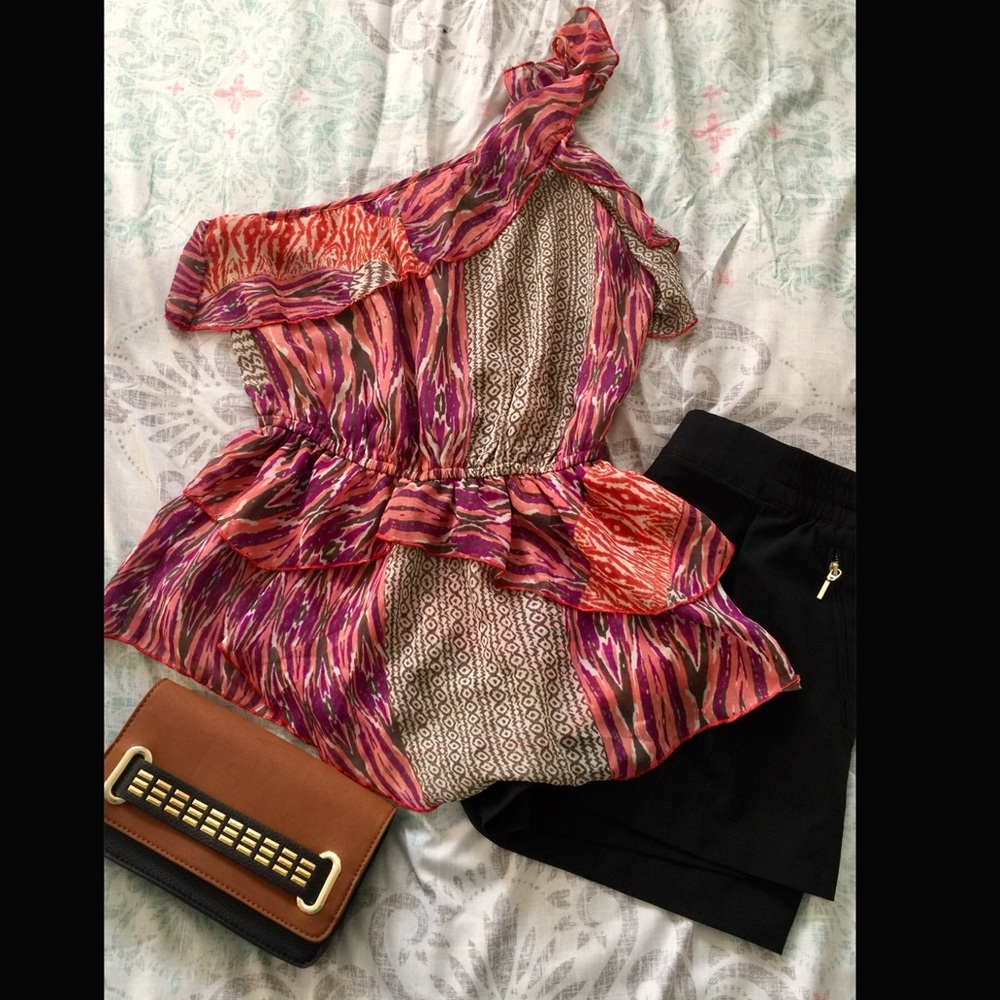 2B Bebe One Strap Blouse