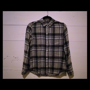 Current Elliot plaid button down