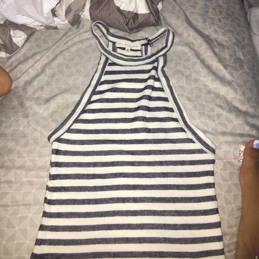 Striped tank top