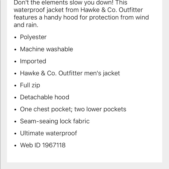 Defender Weatherproof Jacket - Picture 3 of 4