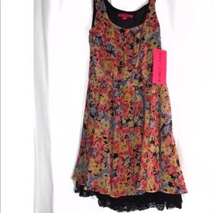 New with tags, Betsey Johnson floral dress