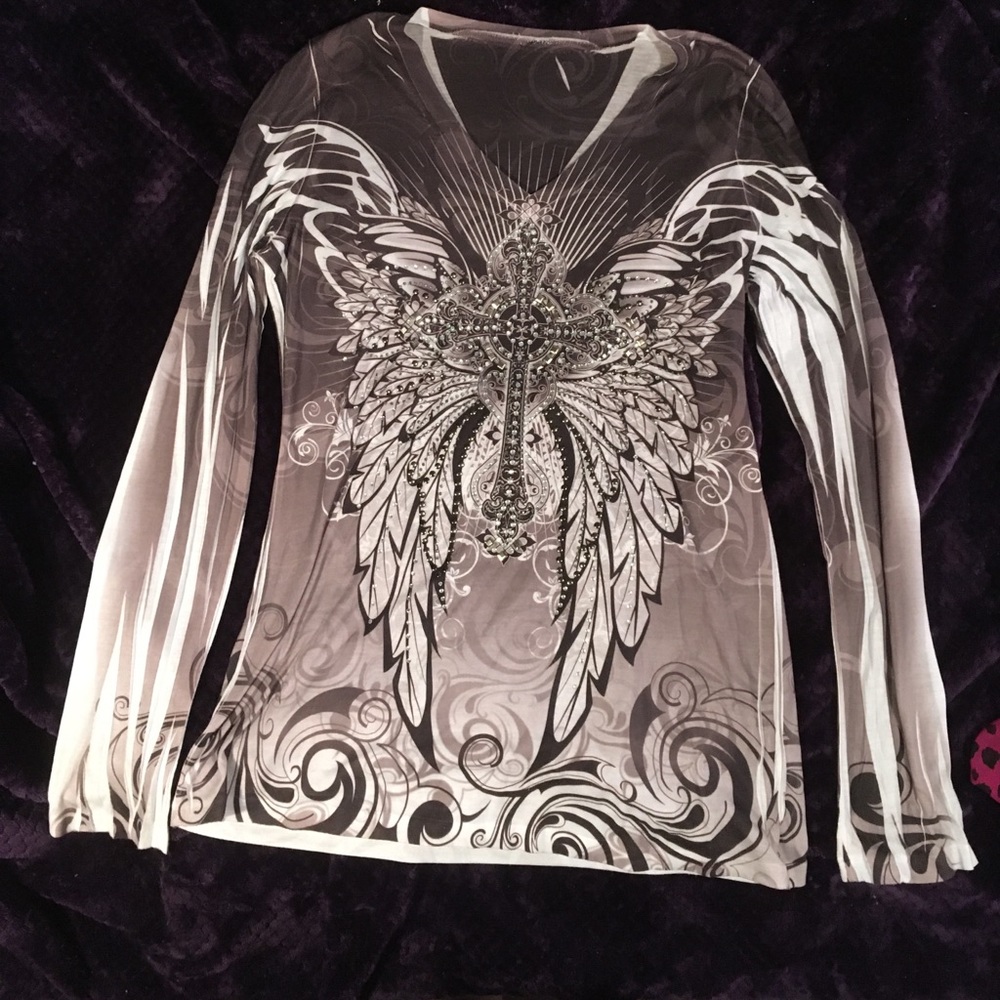 R. Rouge plus size shirt