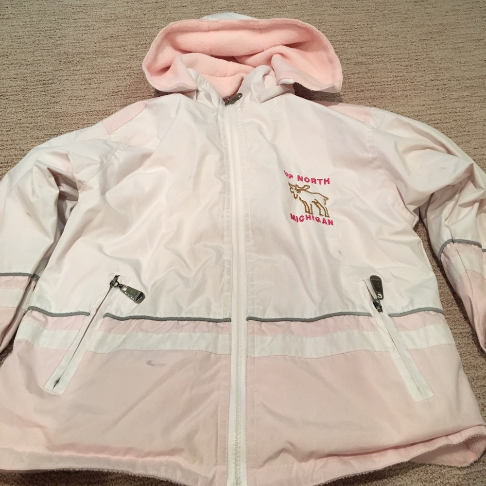 Girls Small Winter Jacket! Fleece lined!
