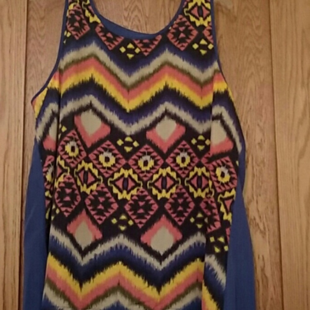 Ashley Stewart high-low tank