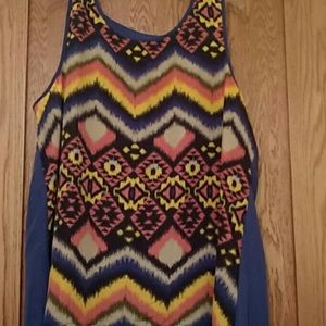 Ashley Stewart high-low tank