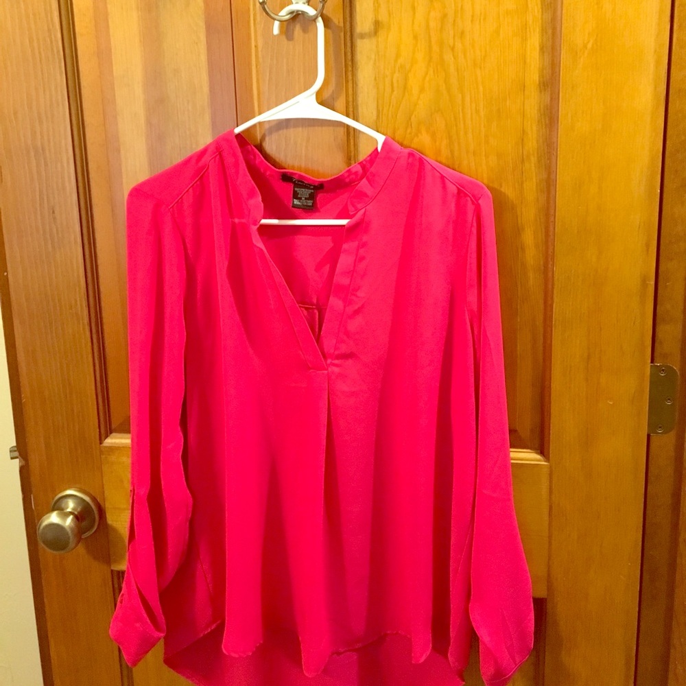 Pink blouse!