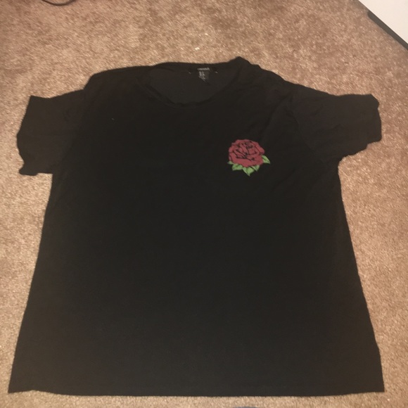 Black crop top - Picture 1 of 2