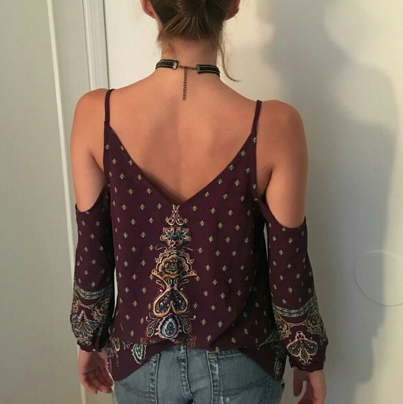 Bo-ho style paisley shirt - Picture 2 of 3