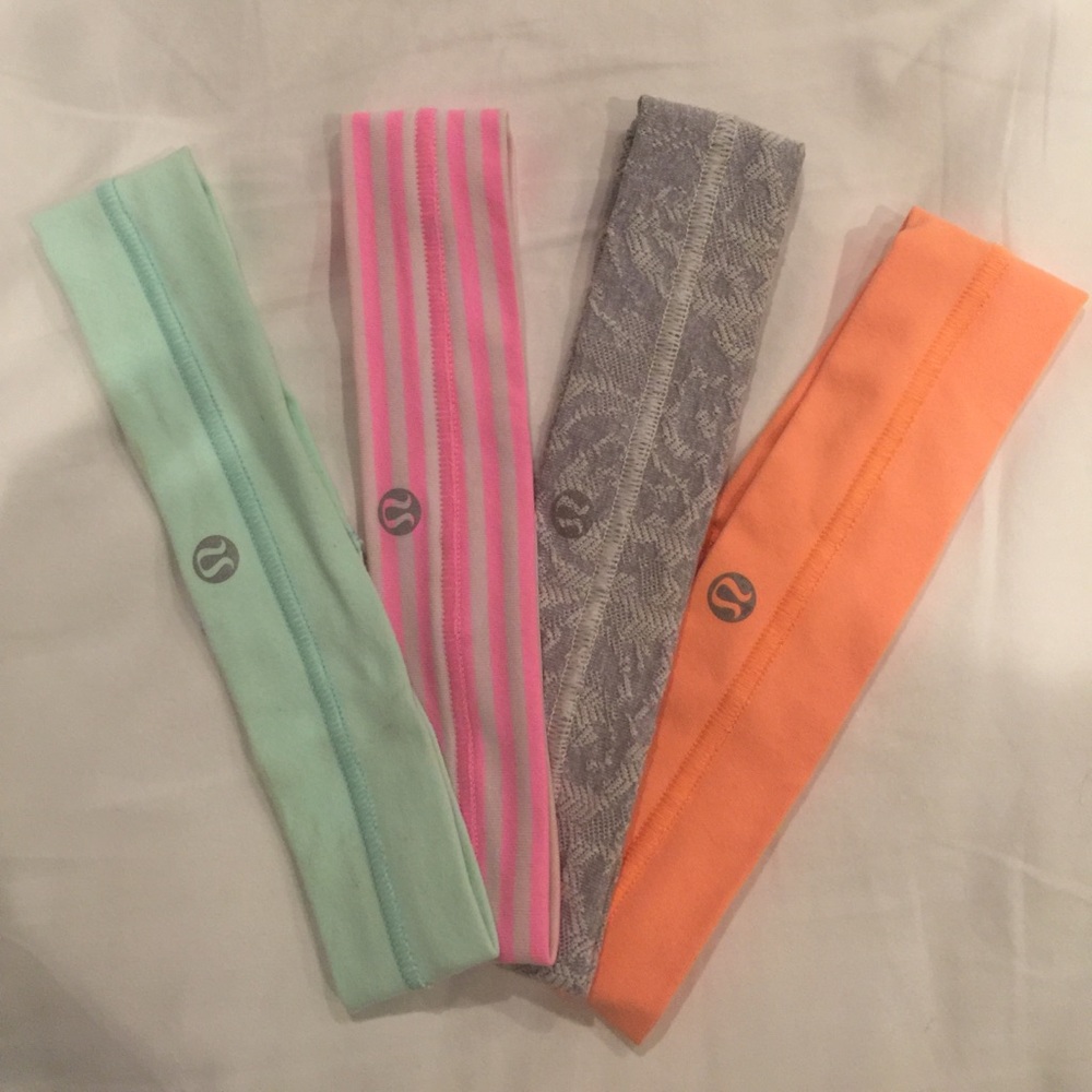 Lululemon set of four headbands