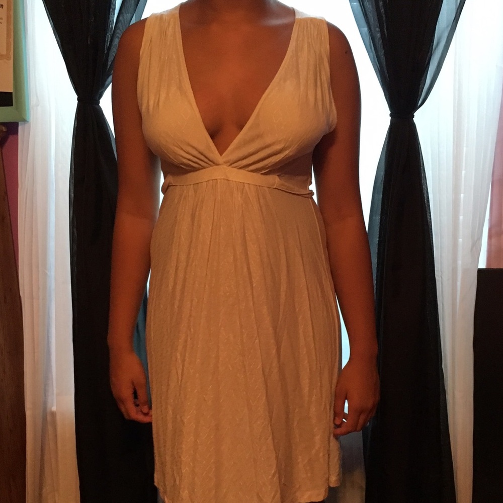 Cream dress