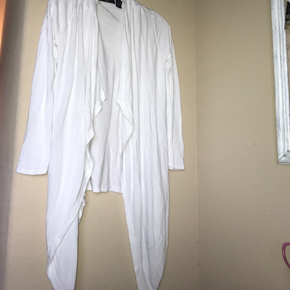 White Cardigan