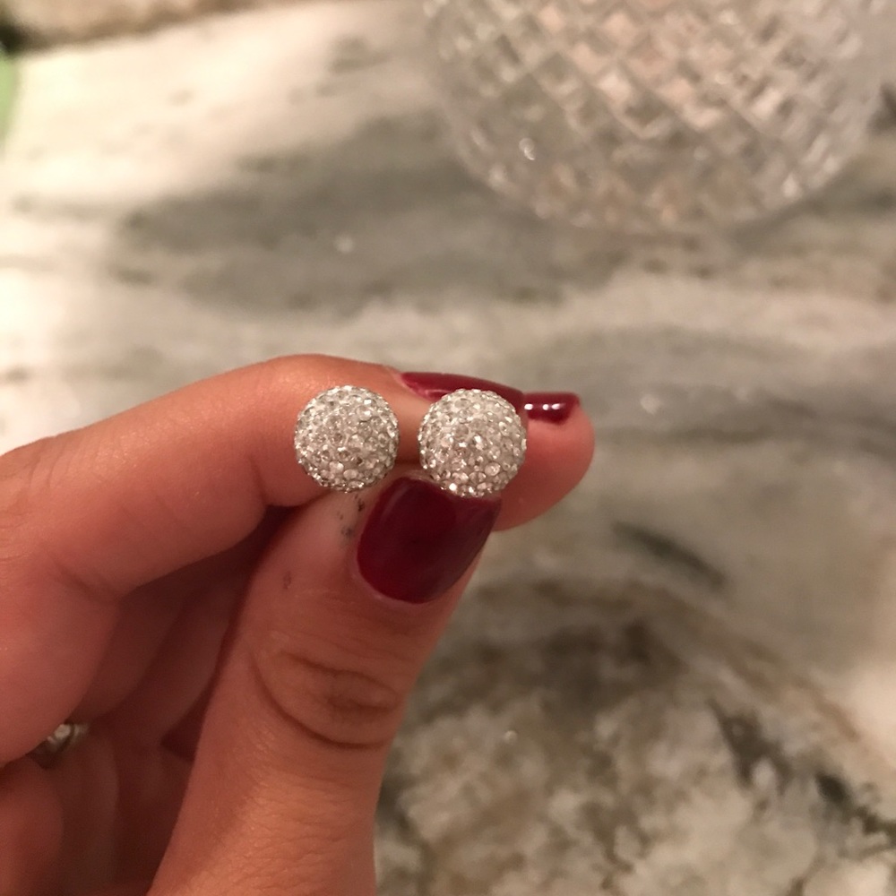 Crystal Ball Earrings