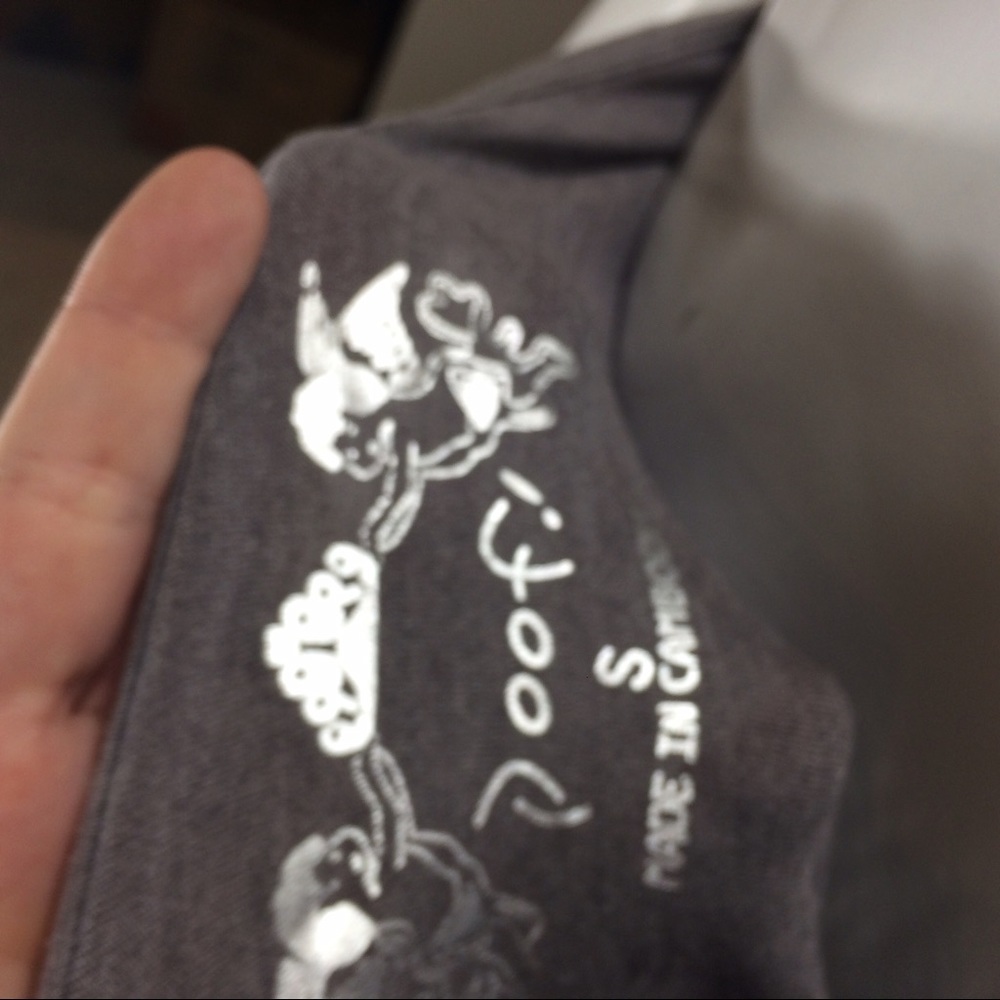 Poof! Brand Gray One Shoulder Dress - Picture 6 of 6