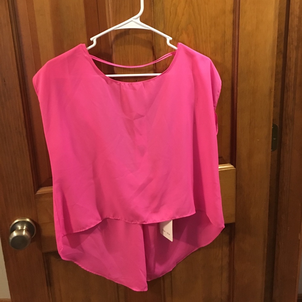 Pink top!