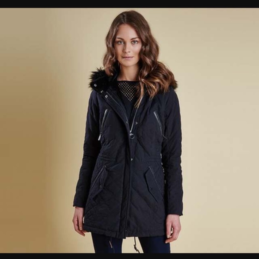 Barbour Range Rover Terrain Quilted Parka