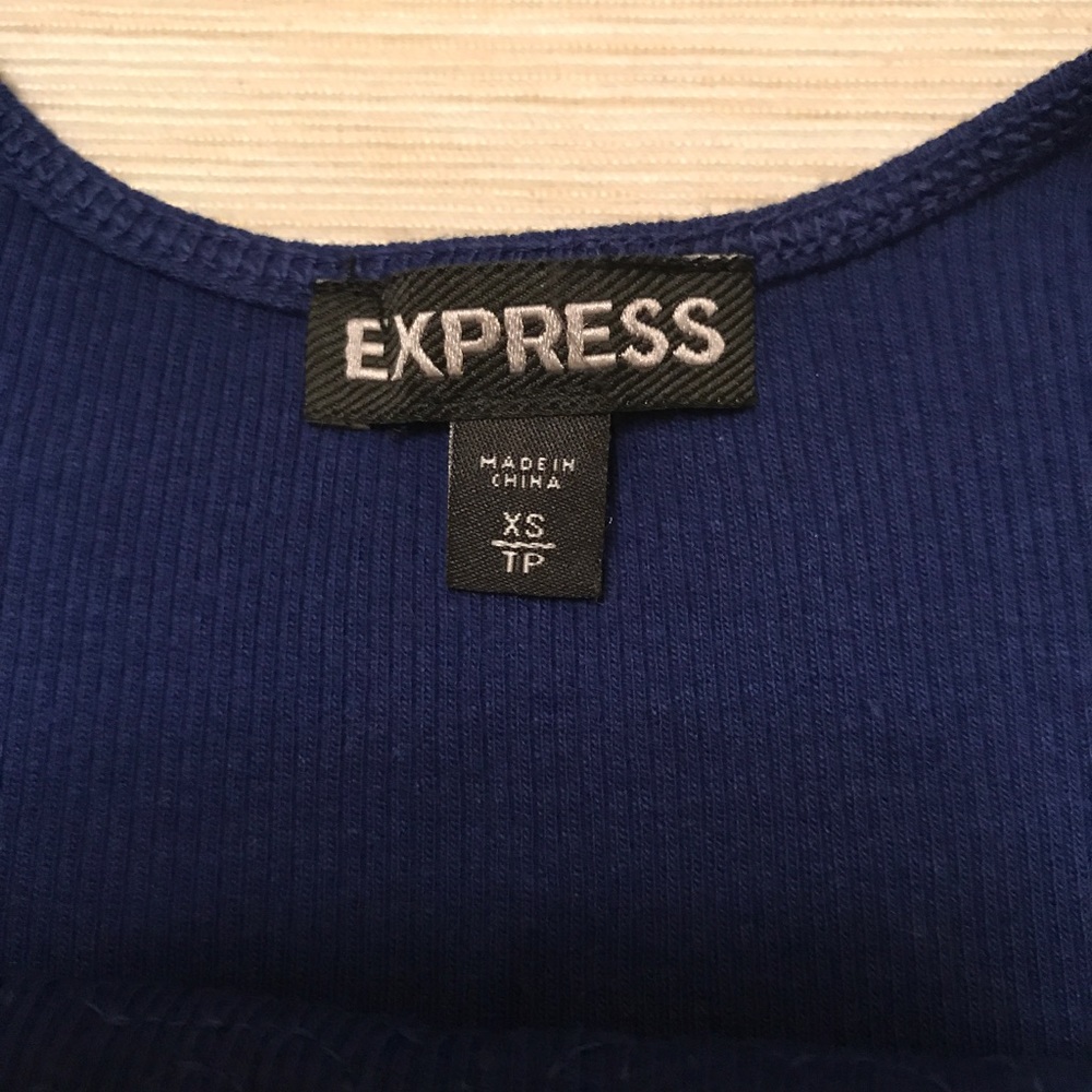 Express tank top size xs 100% cotton - Picture 5 of 6