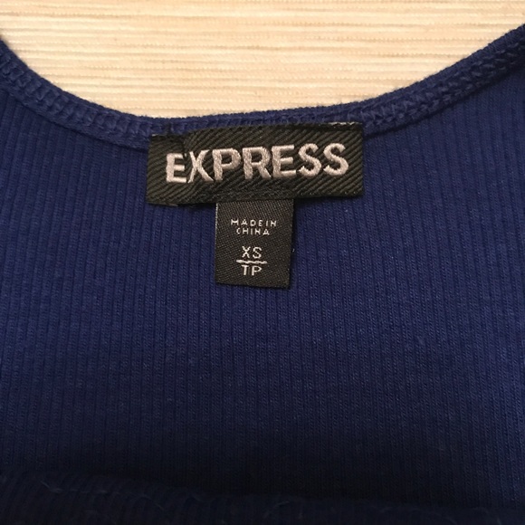 Express tank top size xs 100% cotton - Picture 5 of 6