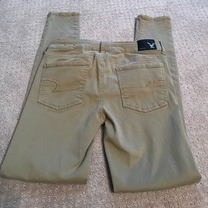 AE super stretch khaki Jegging