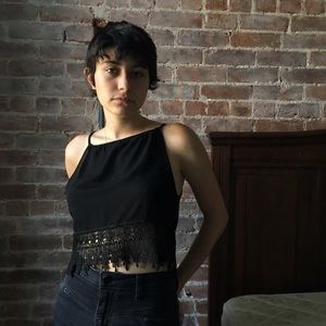 Urban Outfitters Black Tank