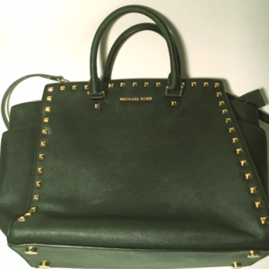 Michael Kors Rivington Large Studded Leather Tote
