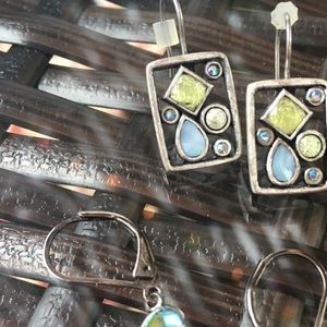 Lia Sophia bundle of two sets of earrings