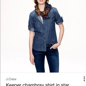 J Crew Denim Shirt -- 00P