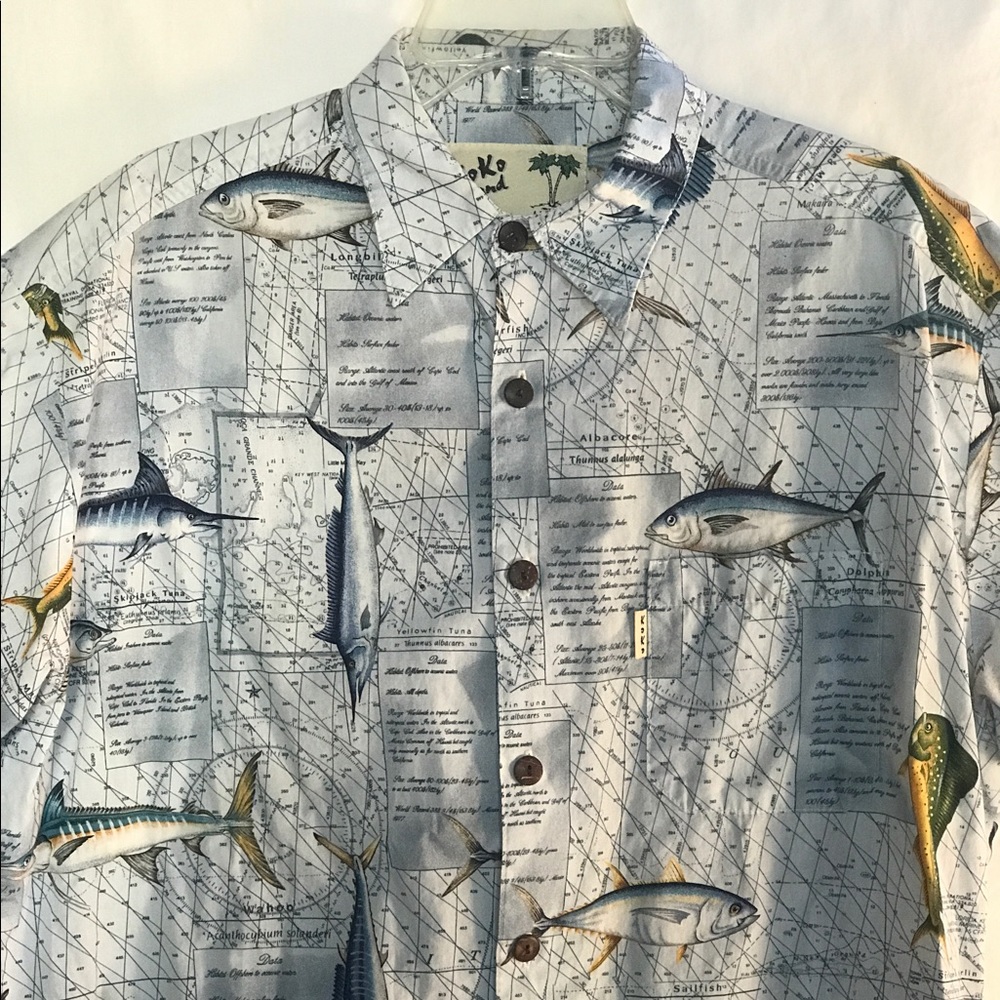 KoKo Island Hawaii Men's Medium Island Shirt