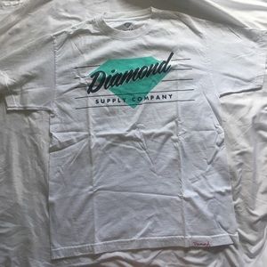 Men's Diamond supply co shirt