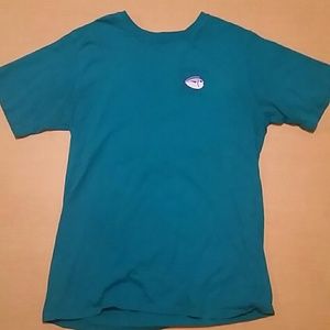 Southern Tide Aqua Skipjack Short Sleeve Shirt
