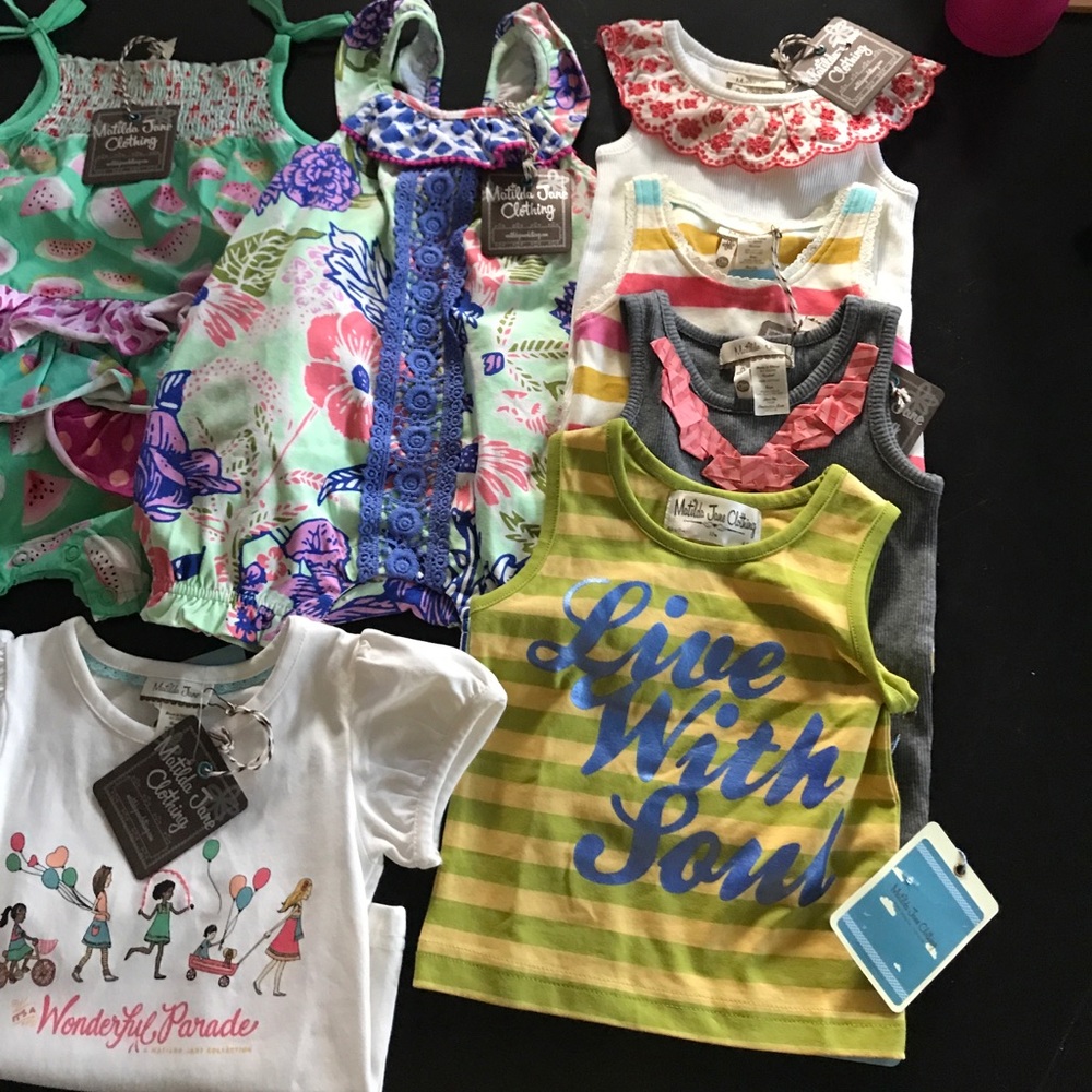 New 7pc Matilda Jane Lot Sz 6-12mos all nwt - Picture 3 of 5