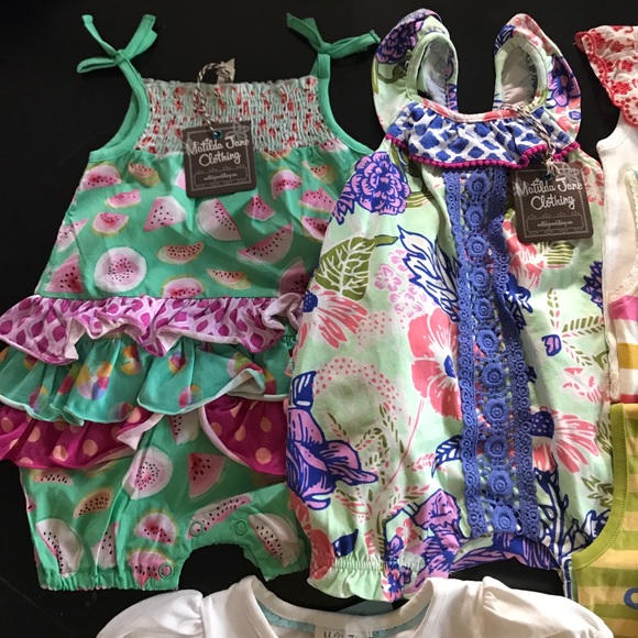 New 7pc Matilda Jane Lot Sz 6-12mos all nwt - Picture 4 of 5