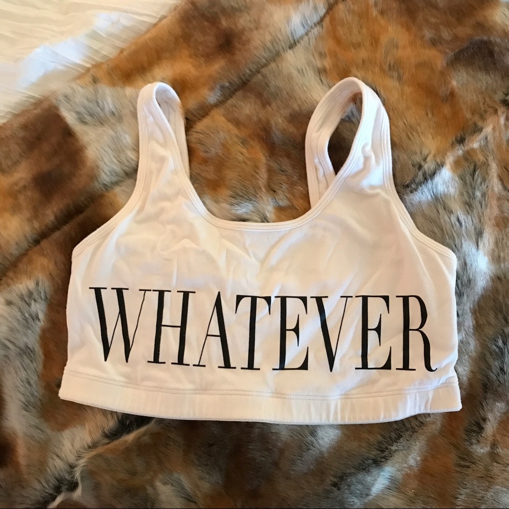 VS Pink Whatever Sports Bra