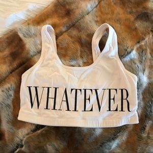 VS Pink Whatever Sports Bra