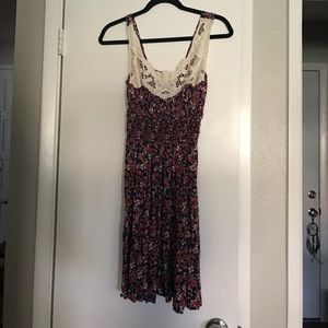 Floral mini dress!