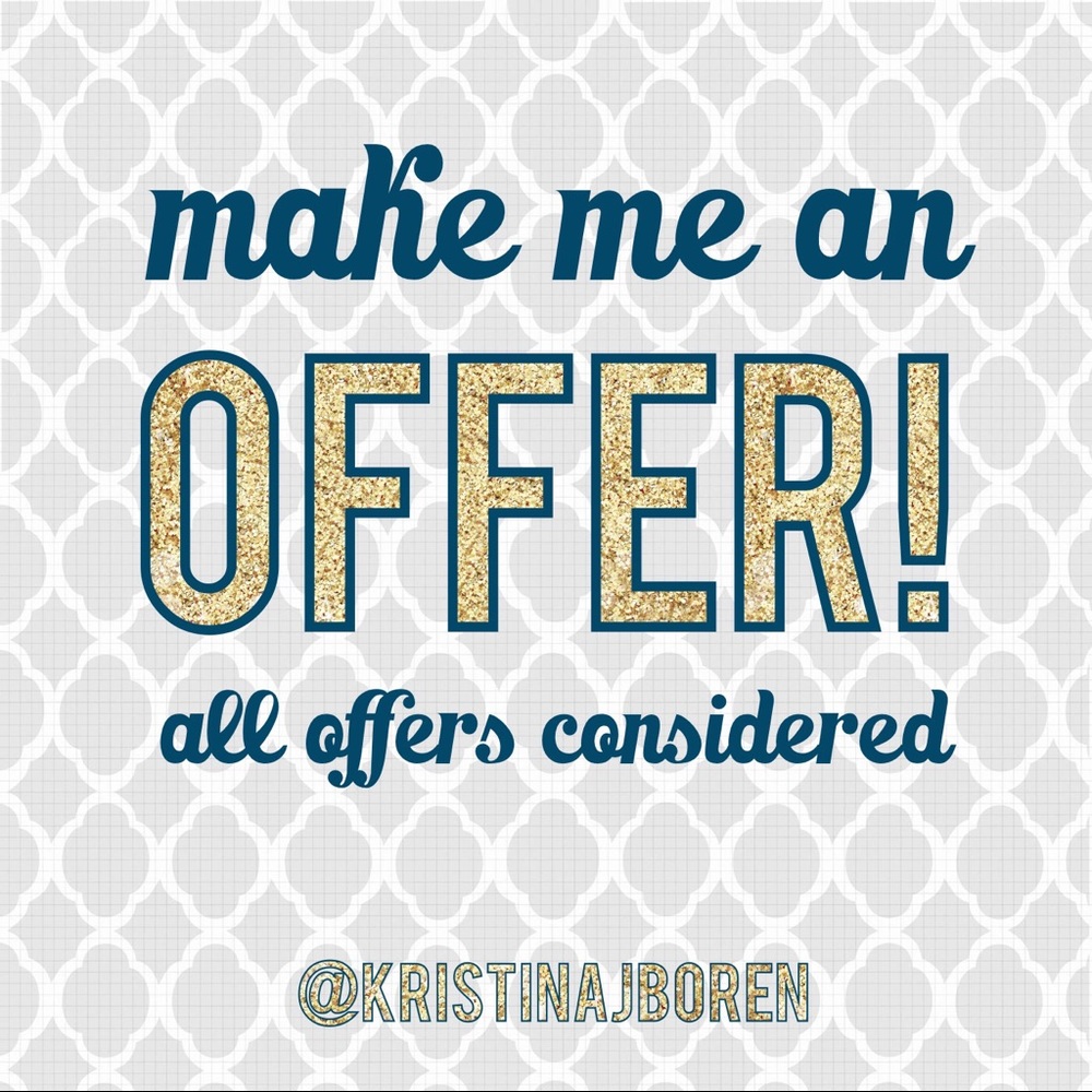 Make me an offer!