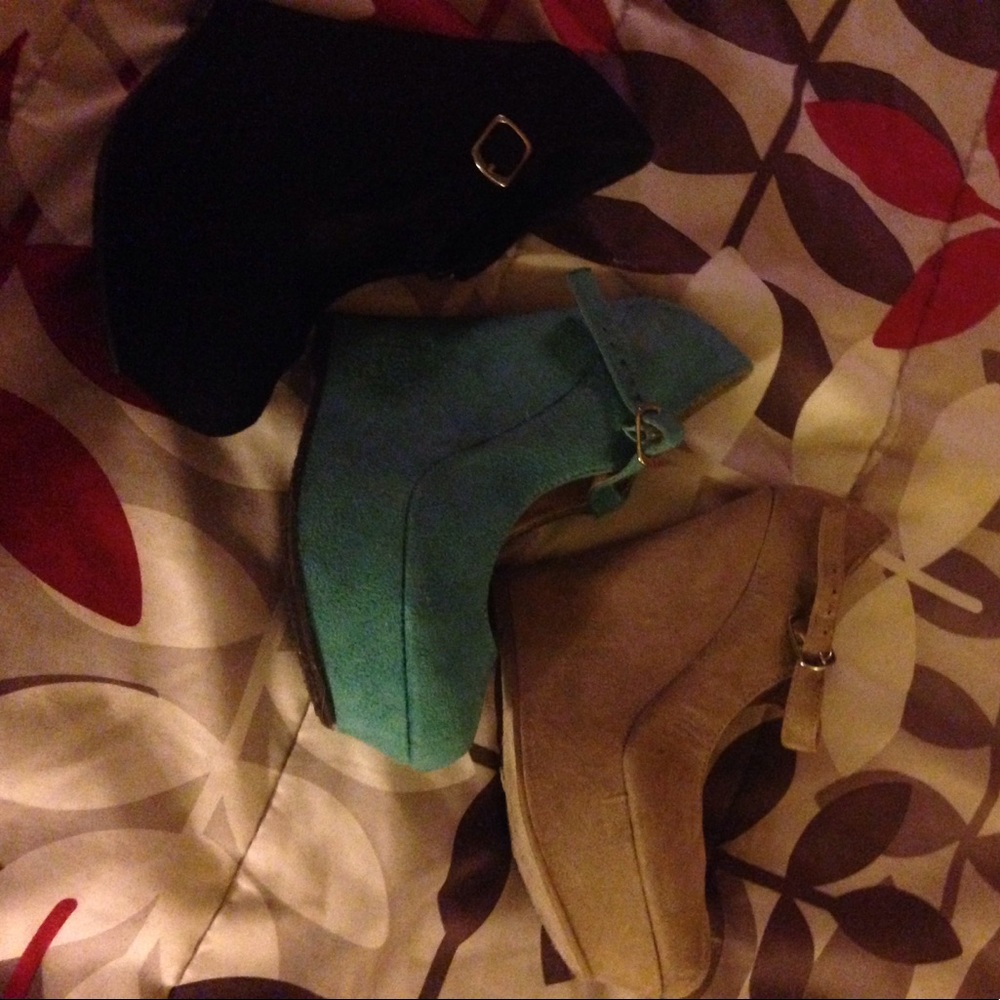 Charlotte Russe Wedges all three for the price