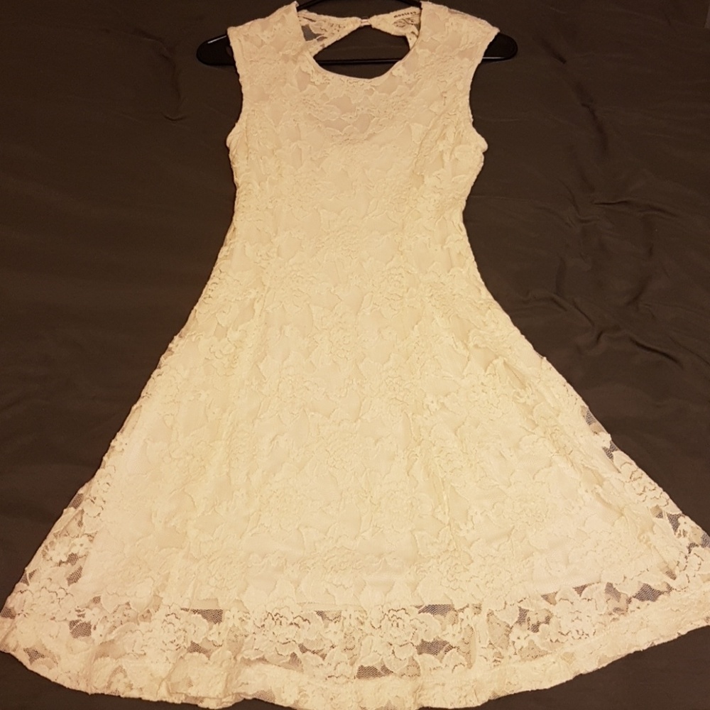 Vintage white lace dress nwot - Picture 1 of 6