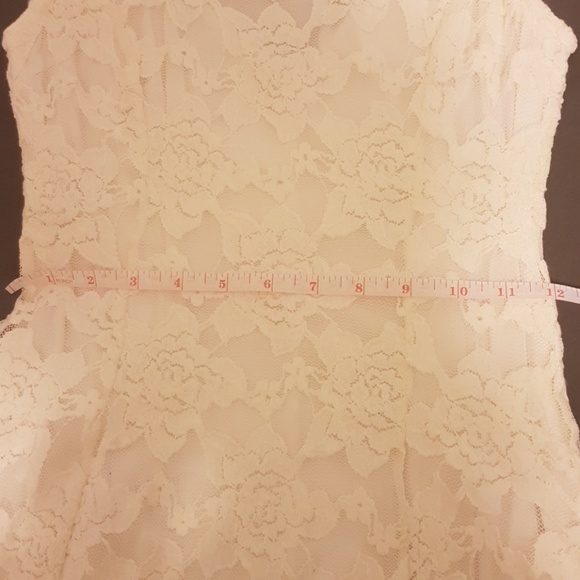 Vintage white lace dress nwot - Picture 4 of 6