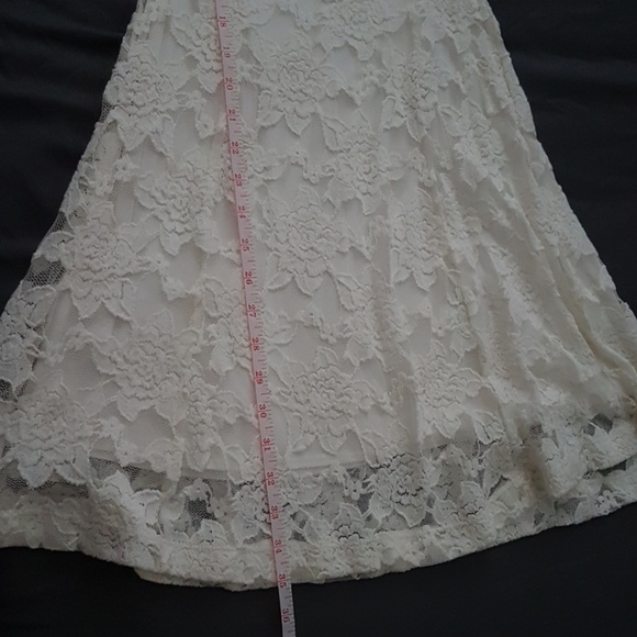 Vintage white lace dress nwot - Picture 6 of 6