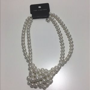 NWT The Limited Costume Pearl Necklace