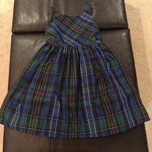 Ralph Lauren Girl's size 6 holiday plaid dress