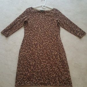 RL leopard print dress