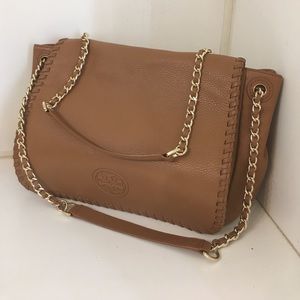 Tory burch flap shoulder Marion bag