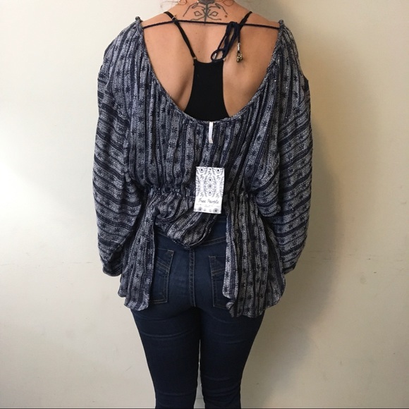 SOLD NWT Free People Little Shine Back Tunic Top - Picture 4 of 8