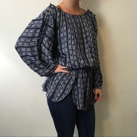 SOLD NWT Free People Little Shine Back Tunic Top - Picture 6 of 8