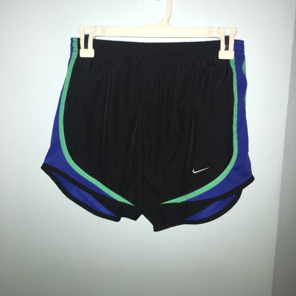 Black & Blue/Teal Nike Dri-Fit Shorts