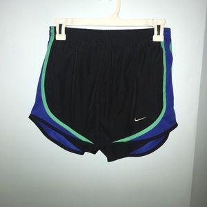 Black & Blue/Teal Nike Dri-Fit Shorts