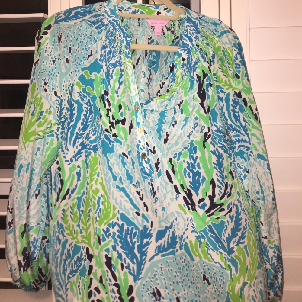 Lilly Pulitzer Blouse (only worn once)
